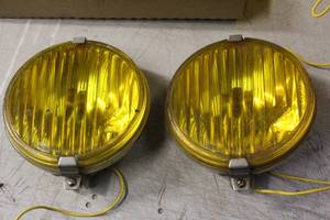lot 2531 image: Vintage Lumax Fog Lights VW