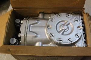 lot 2580 image: NOS Mark IV Mopar Style AC Compressor