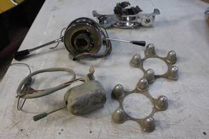lot 2588 image: Antique Car Parts Lot