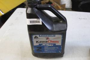 lot 2592 image: Kawasaki 2 Stroke Watercraft Oil