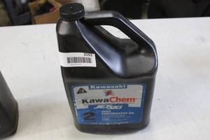 lot 2593 image: Kawasaki 2 Stroke Watercraft Oil