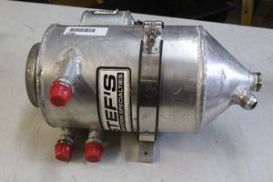 lot 2613 image: Stefs Aluminum Fabbed Oil Tank