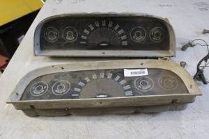lot 2645 image: 1960s Chevrolet Truck Dash Clusters 1