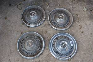 lot 2508 image: Lot of 4 1970s Chevrolet Impala Wheel Covers