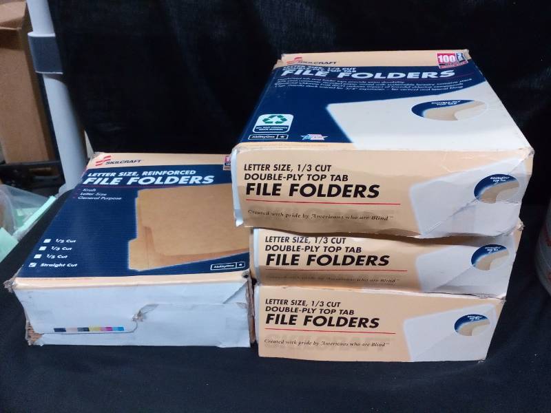 lot 1 image: File Folders