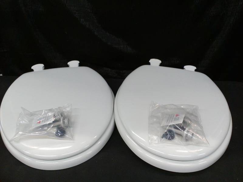 lot 3 image: BEMIS Lift-Off Elongated Closed Front Toilet Seat