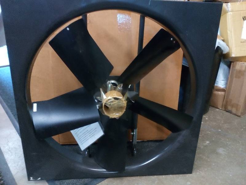 lot 19 image: FanTech Supply Fan Belt Drive Vertical Horizontal Exhaust