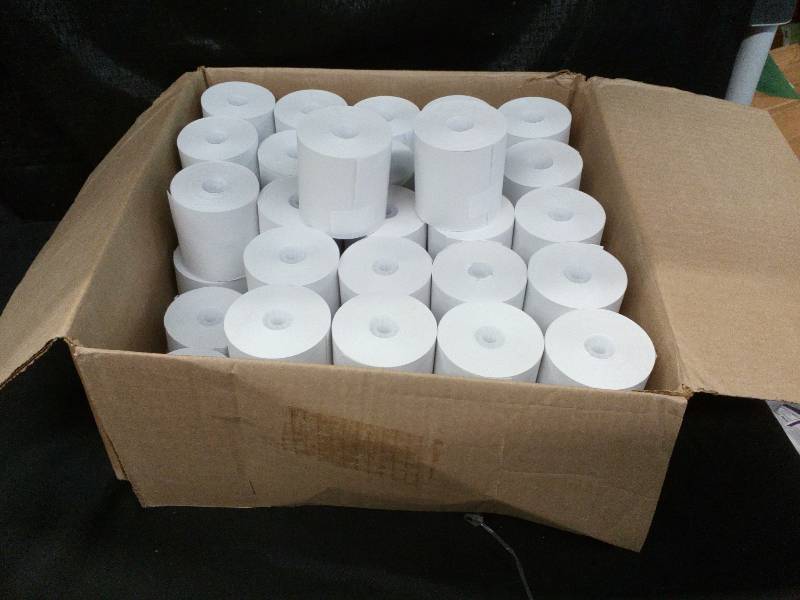 lot 22 image: Receipt Band Paper Rolls