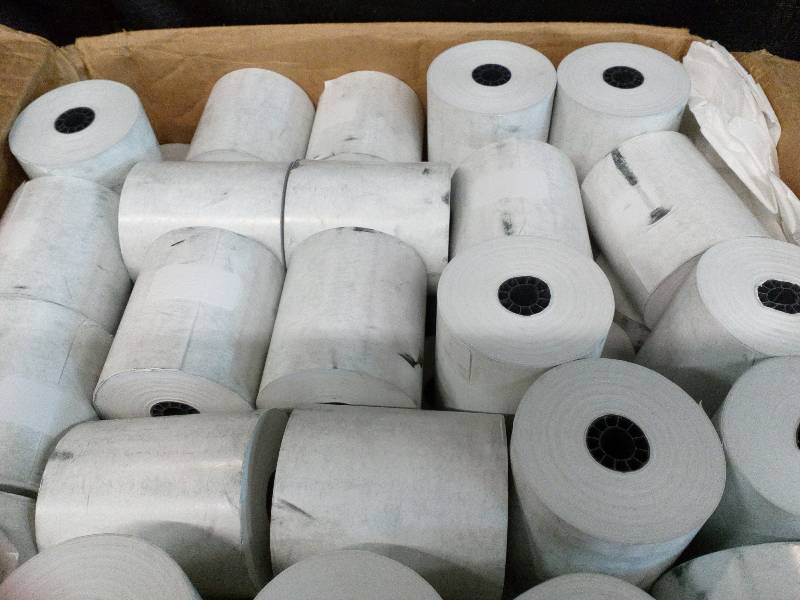 lot 41 image: Thermal Paper Rolls