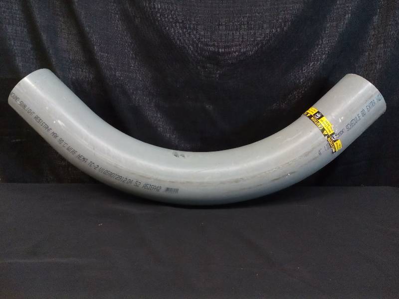 lot 48 image: 90 Degree Elbow 4 PVC