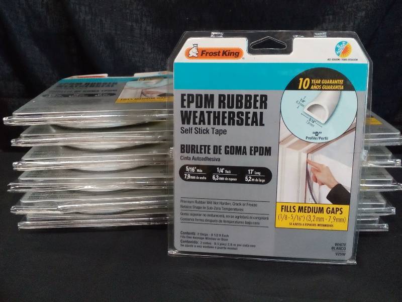 lot 49 image: Frost King EPDM Rubber Weather Seal