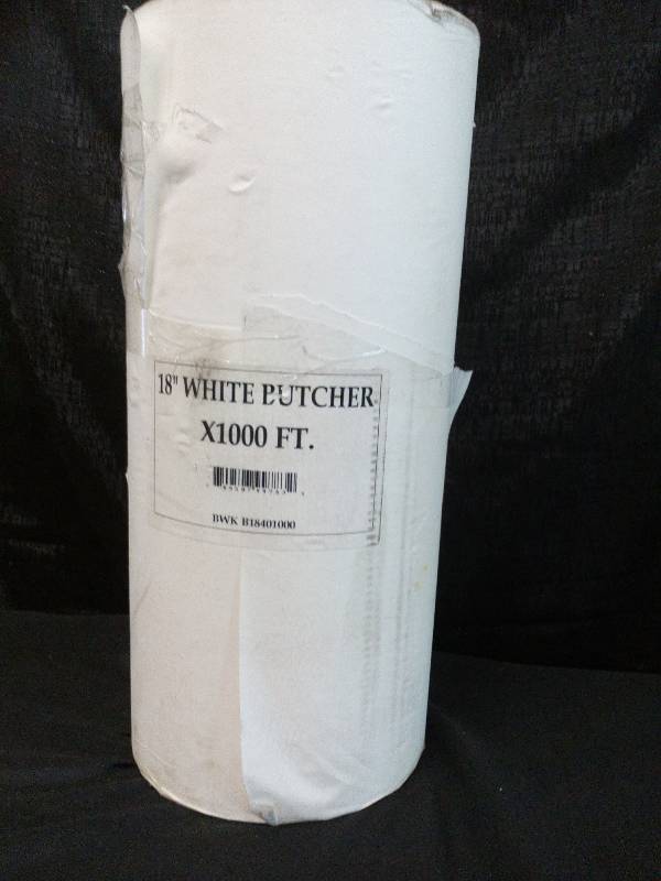 lot 86 image: 18 White Butcher Paper
