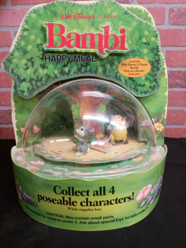 lot 94 image: Bambi Happy Meal Countertop Display