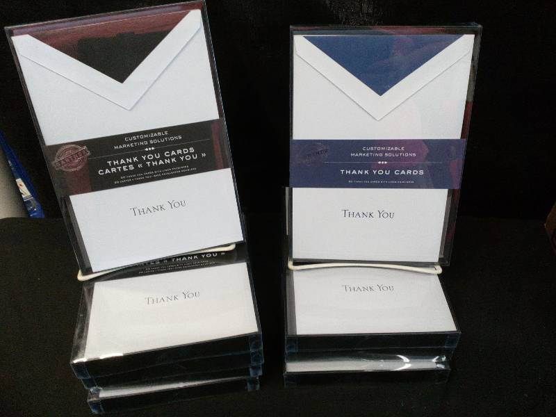 lot 99 image: Gartner Thank You Cards Customizable