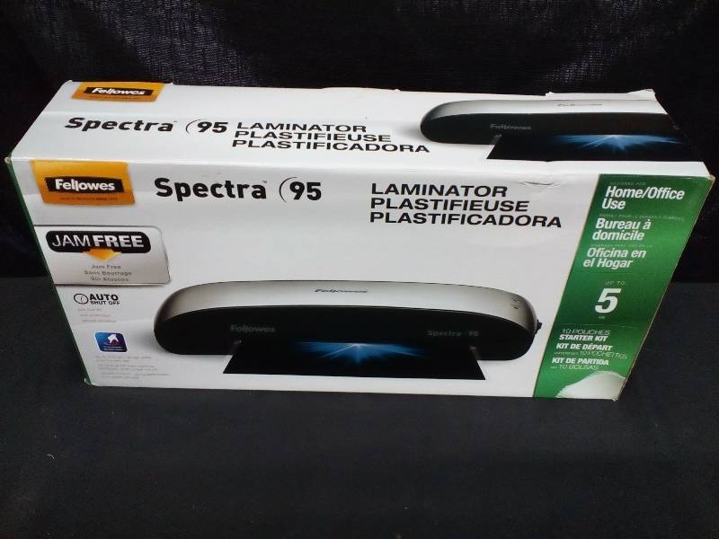 lot 123 image: Fellowes Spectra 96 Laminator Heat
