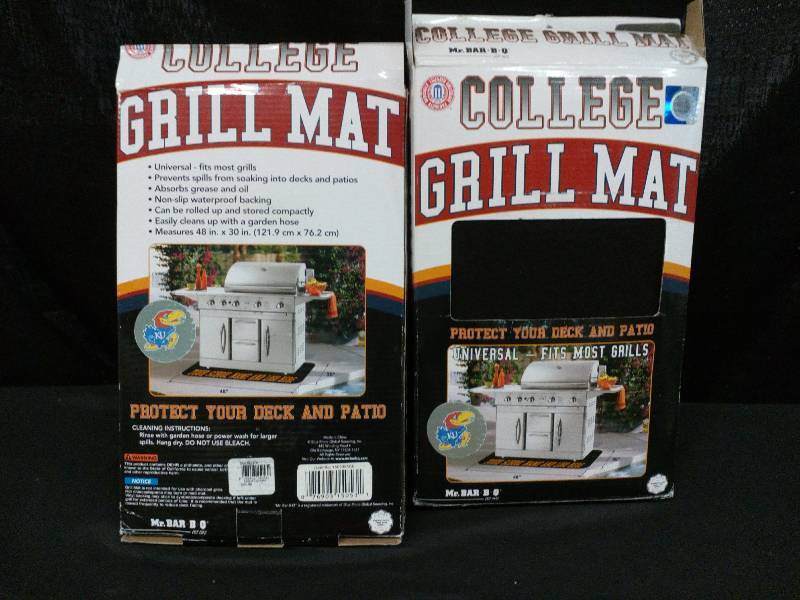 lot 132 image: Mr. Bar-B-Q Mats - University of Kansas