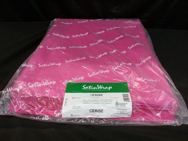 lot 140 image: Satin Wrap Tissue Paper