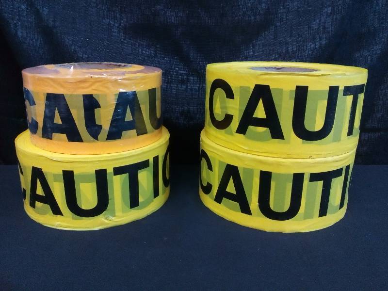 lot 159 image: Caution Tape Rolls
