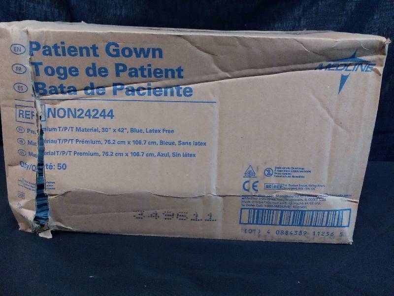 lot 168 image: Medline Patient Gowns