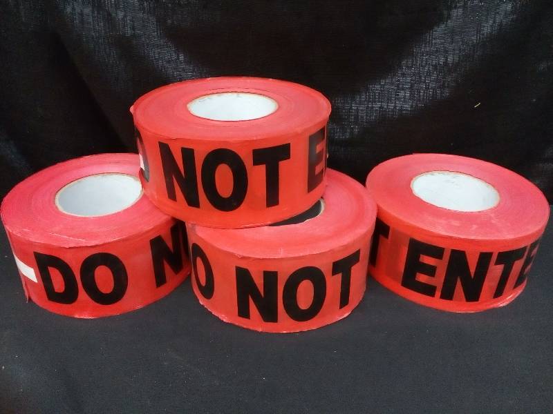 lot 176 image:  Do Not Enter  Streamer Tape