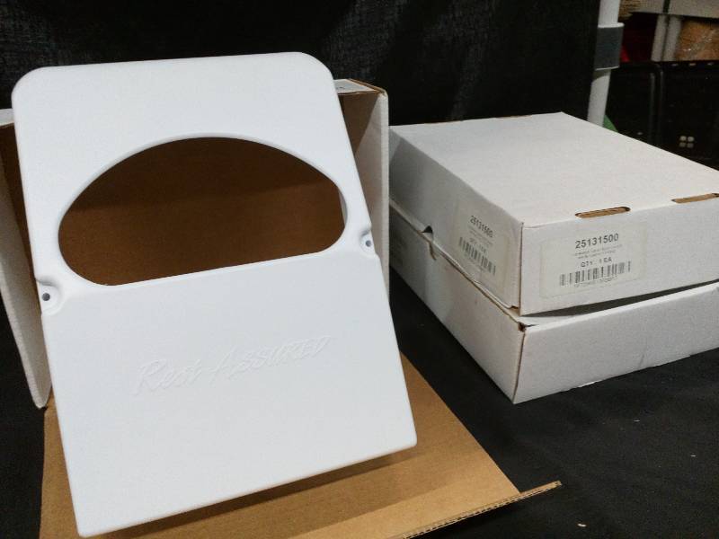 lot 178 image: Plastic Rest Assured Seat Cover Dispensers
