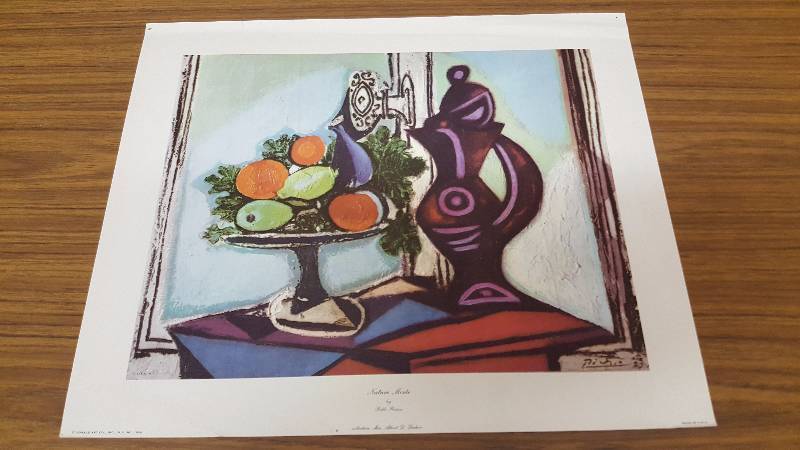 lot 1009 image: Pablo Picasso Nature Morte Vintage 1958 Museum Lithograph Donald Art Company 14 x 17