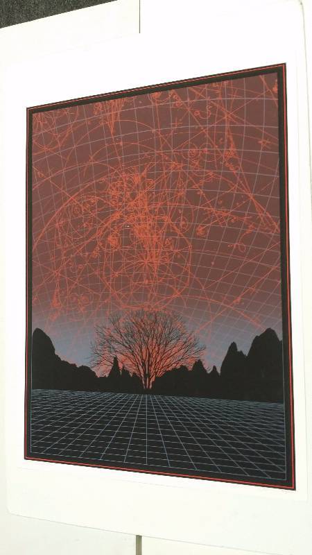 lot 1058 image: Continuum Art Print Modern Geometric Artwork Hand Signed & Numbered 24 x 18