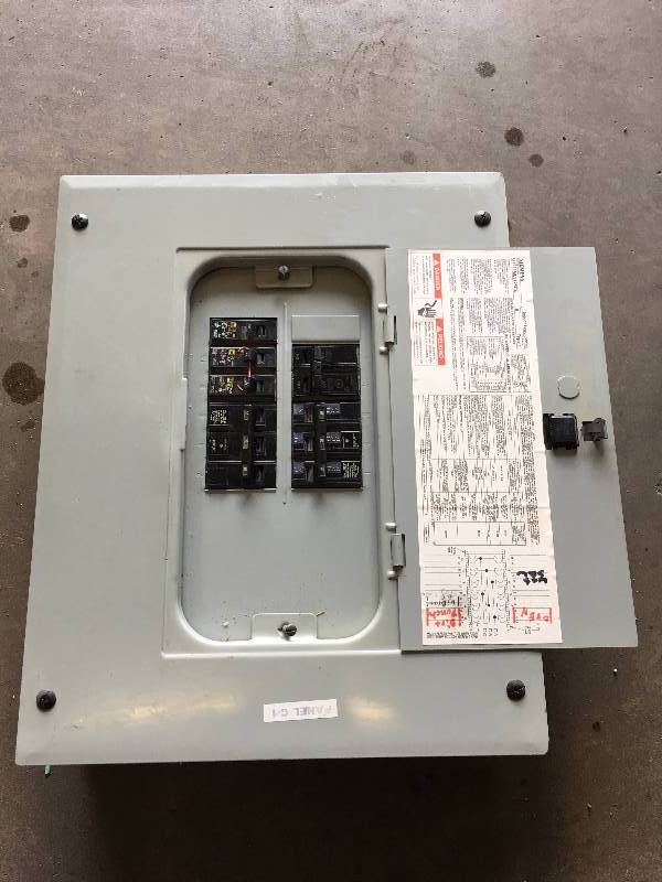lot 78 image: SIEMENS BREAKER PANEL