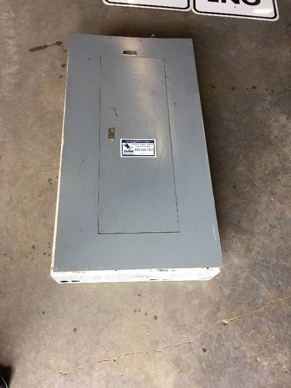 lot 79 image: SQUARE D BREAKER PANEL