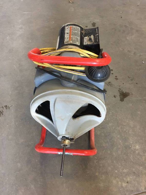 lot 87 image: RIDGID K-380 DRAIN CLEANER