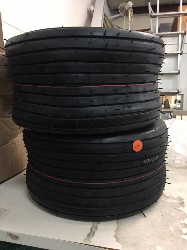 lot 54 image: NEW LOT OF 2 13X6.50-6 TIRES