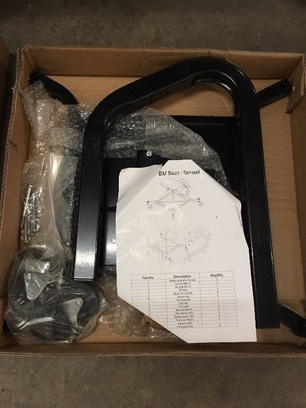 lot 29 image: EU ROLLING SEAT KIT