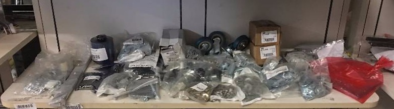 lot 108 image: LARGE HARDWARE LOT