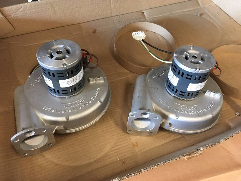 lot 176 image: 2 QTY JAKEL BLOWER MOTOR MODEL 117313-00 120V 3430RPM