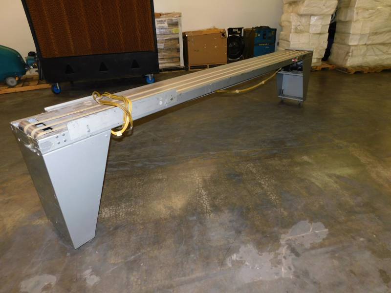 lot 3431 image: Kirk-Rudy 314-12 Mail Power Belt  Conveyor Shuttle Feeder