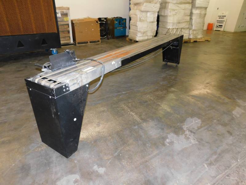 lot 3432 image: Kirk-Rudy 314-12 Mail Power Belt  Conveyor Shuttle Feeder