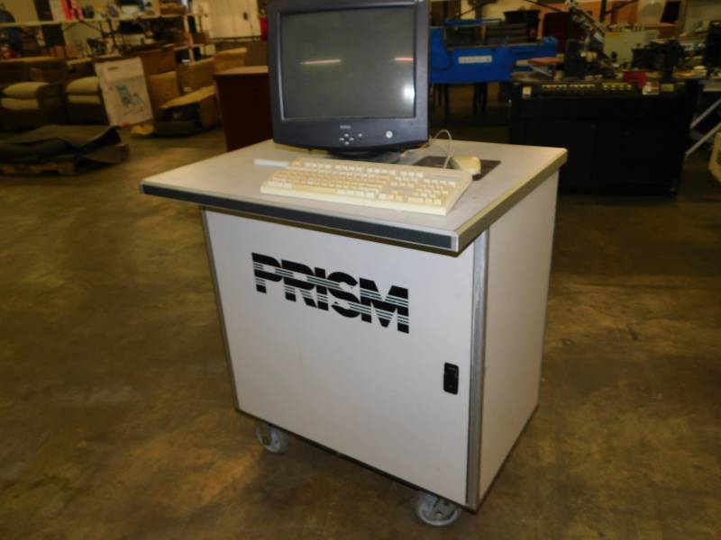 lot 3441 image: Prism Rolling Computer Workstation