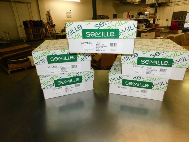 lot 3456 image: Lot of Seville Envelopes