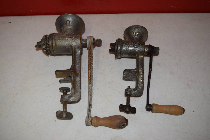 lot 12 image: 2 Meat Grinders