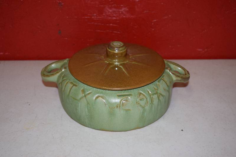 lot 69 image: Frankoma Bean Pot