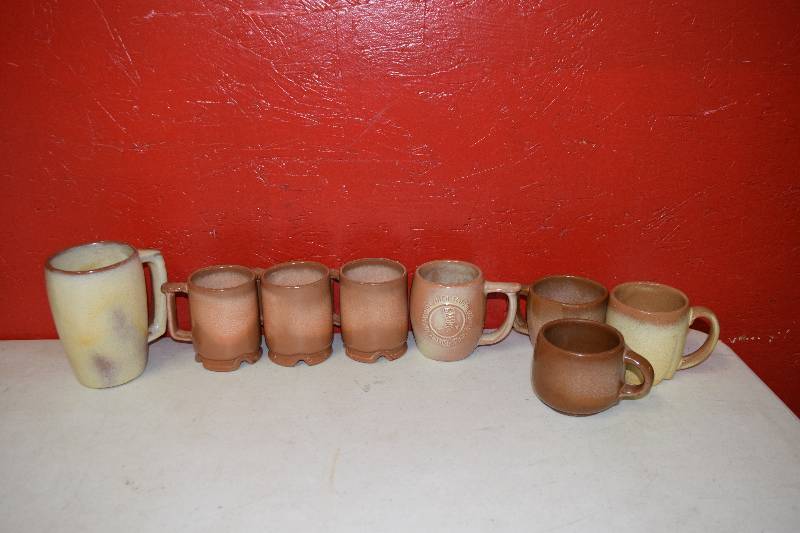 lot 95 image: 8 Pieces Frankoma Pottery