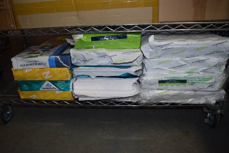 lot 222 image: Approximately 17 Reams Copy Paper