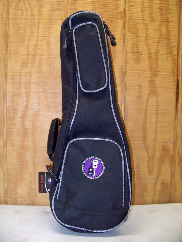 lot 190 image: On Stage Cases Deluxe Gig Bag for Concert Ukulele