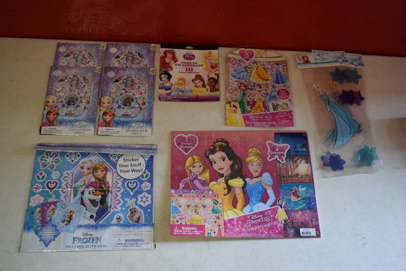 lot 293 image: Disney Princess Stickers
