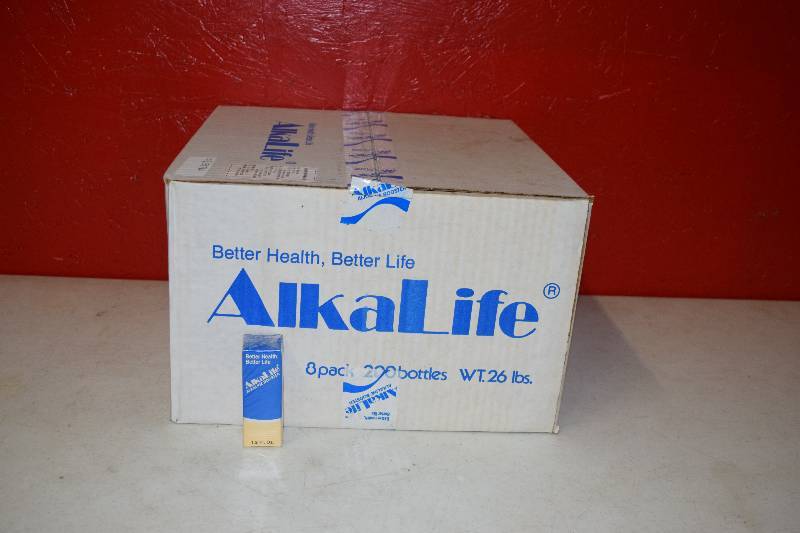 lot 288 image: 200 Bottles Alkalife Alkaline Booster