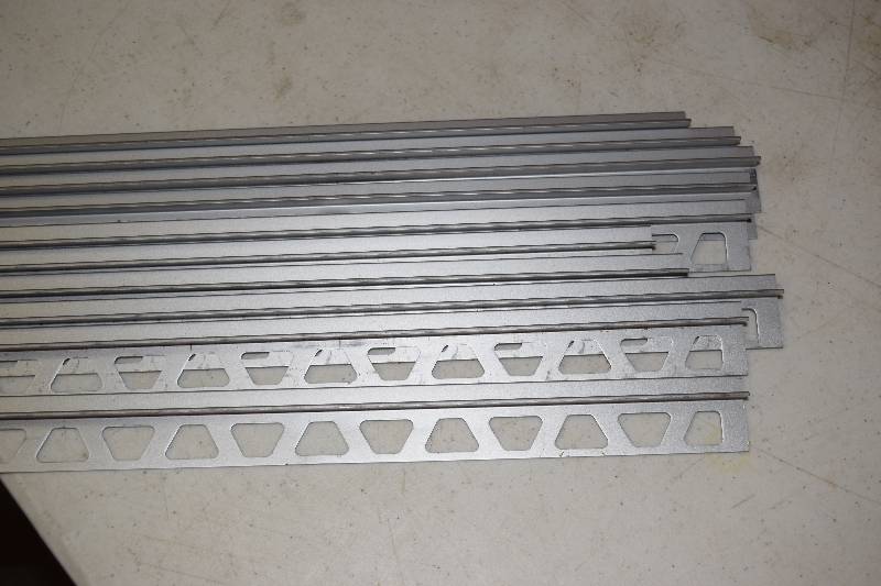 lot 342 image: 10 Sticks Schluter INDEC Tile Edging Profile for 38 Tile