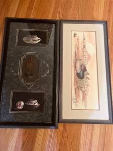 lot 1033 image: Wall ArtHome decor. 29x15 and 28x14
