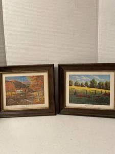 lot 1118 image: Two 12 12 x 10 12 prints by Harold Shelton