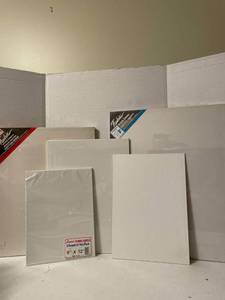 lot 1124 image: Artist canvases various sizes