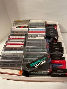 lot 1145 image: Box of miscellaneous cassettes